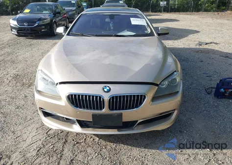2013 BMW 640I Gran Coupe из США, поврежденный, VIN WBA6A0C50DDZ04120
